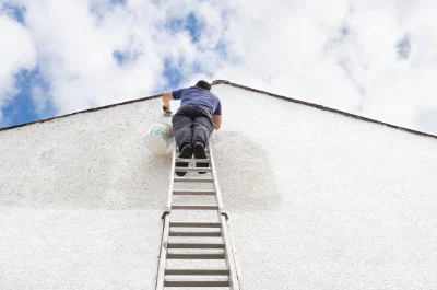 Peinture extérieure à Miermaigne — façades et ravalement